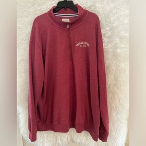 Martha’s Vineyard League Heritage 1/4 Zip Long Sleeve Pullover. Size 2XL